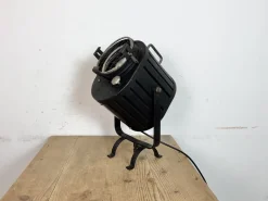 Discount Pamono Vintage Black Theatre Spotlight Table Lamp, 1960s