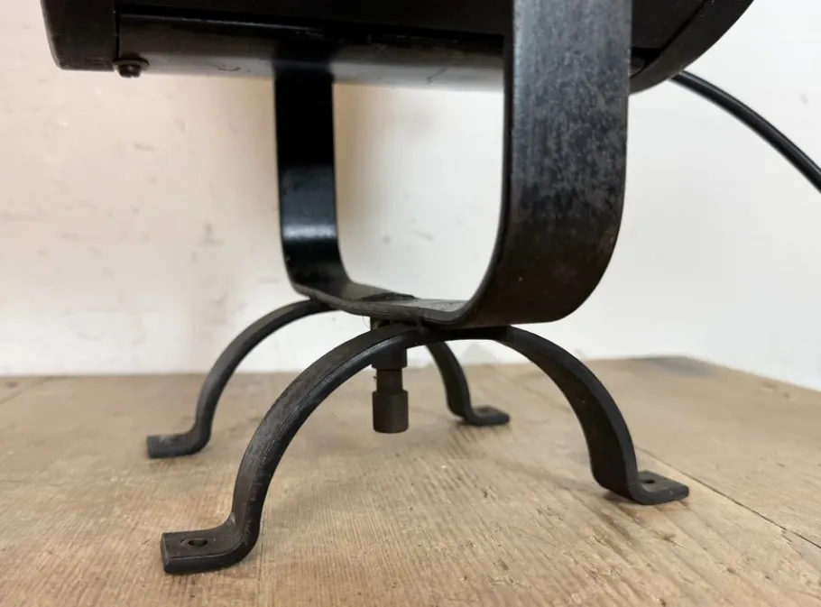 Discount Pamono Vintage Black Theatre Spotlight Table Lamp, 1960s