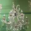 Sale Pamono Vintage Bohemia Chandelier, 1950s