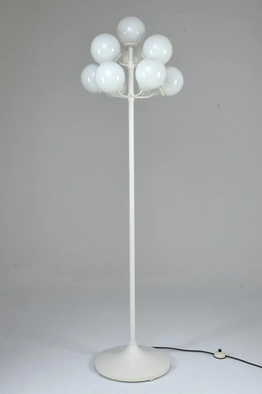 Outlet Pamono Vintage Boule Floor Lamp in the Style of Max Bill, 1960s