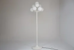 Outlet Pamono Vintage Boule Floor Lamp in the Style of Max Bill, 1960s