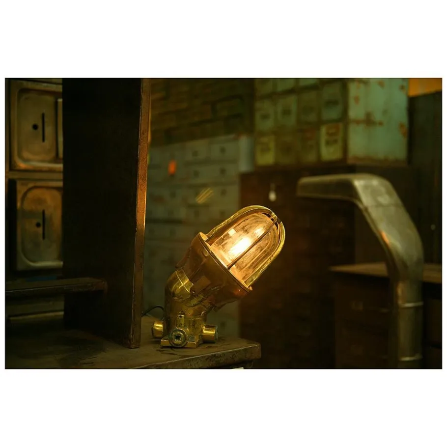 Best Pamono Vintage Brass Boat Wall Light