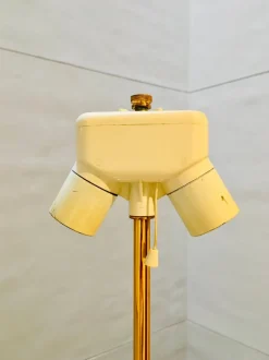 Outlet Pamono Vintage Brass Corn Lamp in the style of Maison Charles, 1960s