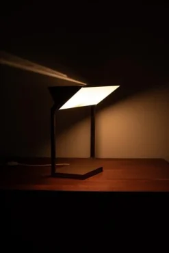 New Pamono Vintage Brass Desk Lamp