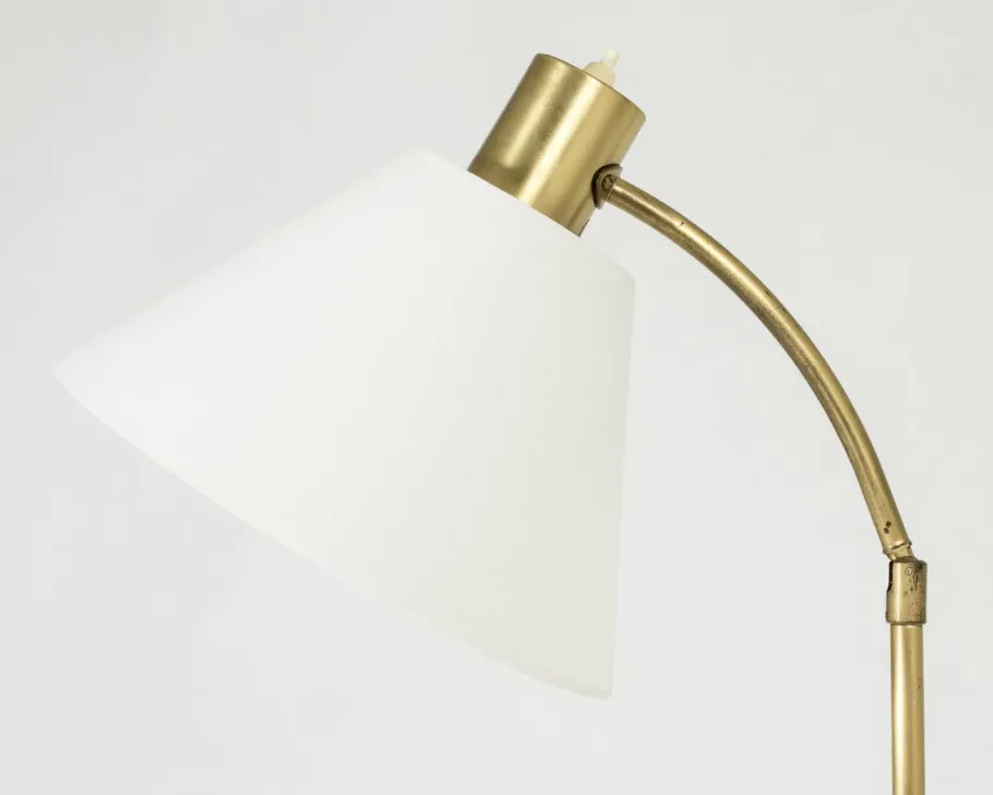 New Pamono Vintage Brass Floor Lamp from Philips, 1950s