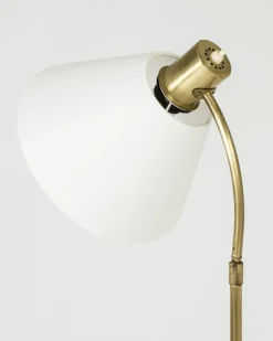 New Pamono Vintage Brass Floor Lamp from Philips, 1950s