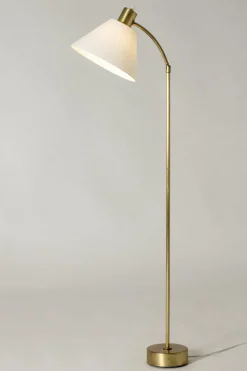New Pamono Vintage Brass Floor Lamp from Philips, 1950s