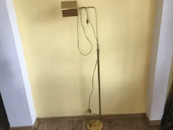 Best Pamono Vintage Brass Floor Lamp, 1970s