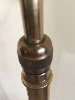 Best Pamono Vintage Brass Floor Lamp, 1970s