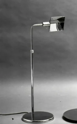 New Pamono Vintage Brass Floor Lamps by Obor Illuminazione, 1970s, Set of 2