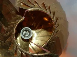 Hot Pamono Vintage Brass Hanging Lamp attributed to Louis Weisdorf for Lyfa, 1960s