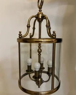 Hot Pamono Vintage Brass Lantern