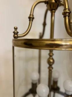 Hot Pamono Vintage Brass Lantern