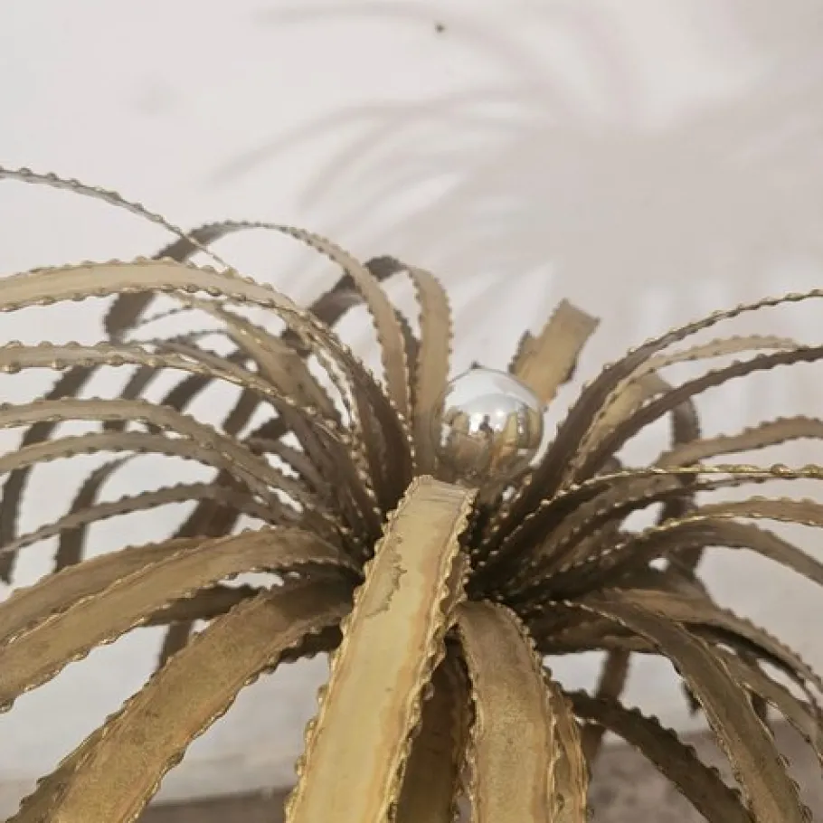 Sale Pamono Vintage Brass Palm Tree from Maison Jansen, France, 1975