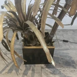 Sale Pamono Vintage Brass Palm Tree from Maison Jansen, France, 1975