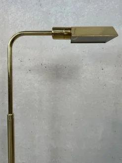 Best Pamono Vintage Brass Reading Floor Lamp from Metalarte