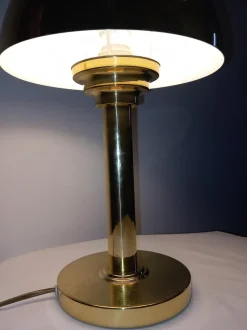 Clearance Pamono Vintage Brass Table Lamp