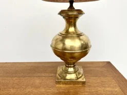 Best Pamono Vintage Brass Table Lamp, 1950s