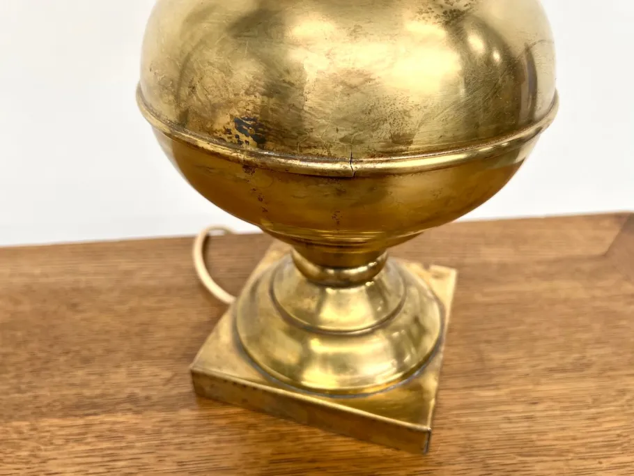 Best Pamono Vintage Brass Table Lamp, 1950s