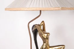 Best Pamono Vintage Brass Table Lamps, 1970s, Set of 2