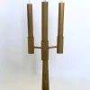 Hot Pamono Vintage Brass Three-Arm Table Lamp with Candelabra Design, Italy, 1950s