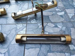 Sale Pamono Vintage Brass Wall Lamp, 1970s