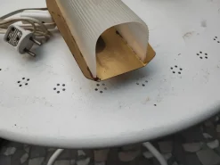 New Pamono Vintage Brass Wall Lamps, 1970s, Set of 2