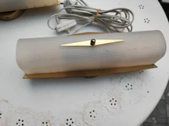 New Pamono Vintage Brass Wall Lamps, 1970s, Set of 2