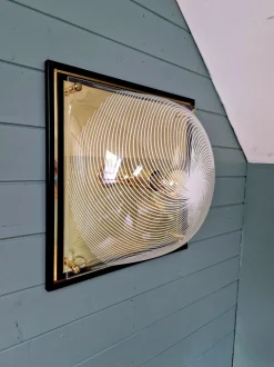 Hot Pamono Vintage Brass Wall or Ceiling Light from Massive, Belgium, 1970s-1980s