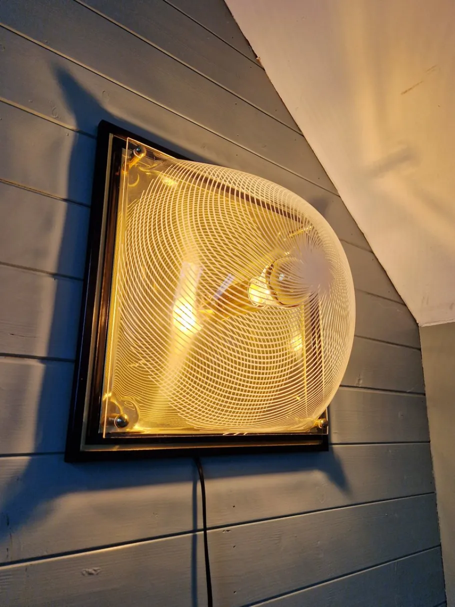 Hot Pamono Vintage Brass Wall or Ceiling Light from Massive, Belgium, 1970s-1980s