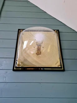 Hot Pamono Vintage Brass Wall or Ceiling Light from Massive, Belgium, 1970s-1980s