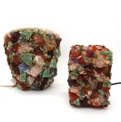 Clearance Pamono Vintage Brutalist Table Lamp, 1950s, Set of 2