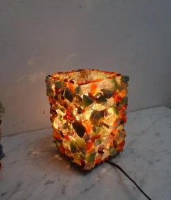 Clearance Pamono Vintage Brutalist Table Lamp, 1950s, Set of 2