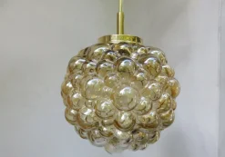 Clearance Pamono Vintage Bubble Glass Ceiling Lamp by Helena Tynell & Heinrich Gantenbrink for Limburg