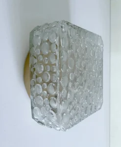 Discount Pamono Vintage Bubble Glass Flush Mount by Erco, 1970s