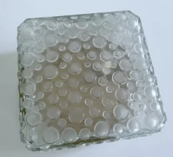 Discount Pamono Vintage Bubble Glass Flush Mount by Erco, 1970s