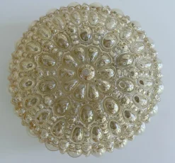 Best Pamono Vintage Bubble Glass Light from Limburg