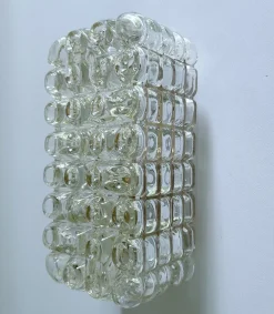 Discount Pamono Vintage Bubble Glass Sconce by Erco, 1960s