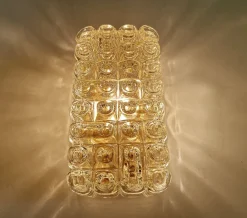 Discount Pamono Vintage Bubble Glass Sconce by Erco, 1960s