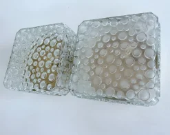 Pamono Vintage Bubble Glass Sconces from Erco, 1960s, Set of 2