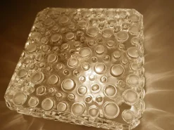 Pamono Vintage Bubble Glass Sconces from Erco, 1960s, Set of 2