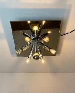 Discount Pamono Vintage Ceiling Bathroom Lamp by Bath Firenze, 1970s