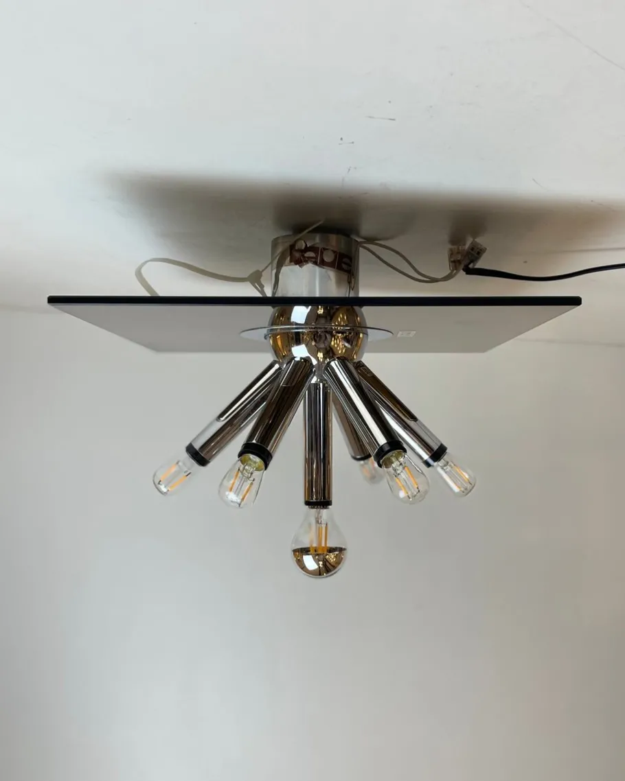 Discount Pamono Vintage Ceiling Bathroom Lamp by Bath Firenze, 1970s