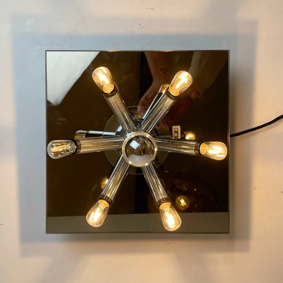 Discount Pamono Vintage Ceiling Bathroom Lamp by Bath Firenze, 1970s