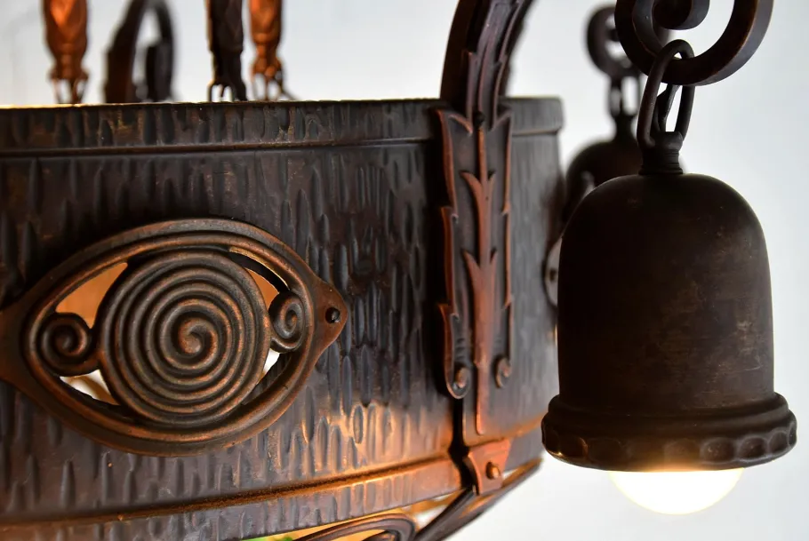 Best Pamono Vintage Ceiling Lamp