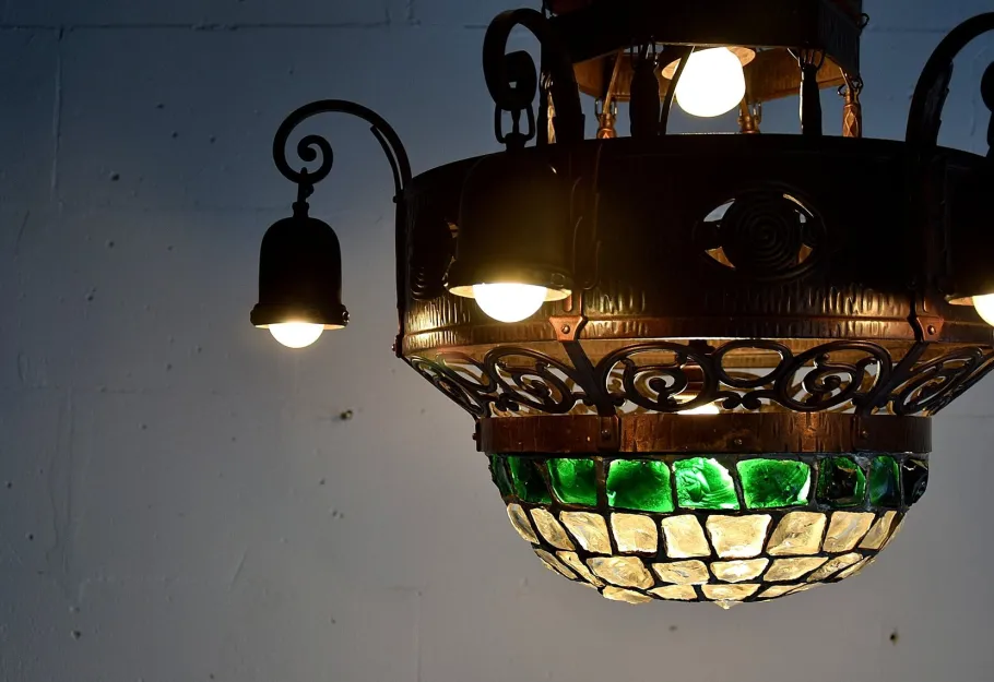 Best Pamono Vintage Ceiling Lamp