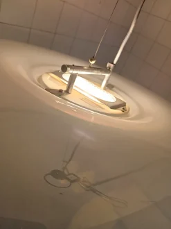 Discount Pamono Vintage Ceiling Lamp in Murano Glass by Mauro Marzollo, 1980s