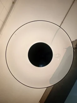 Discount Pamono Vintage Ceiling Lamp in Murano Glass by Mauro Marzollo, 1980s