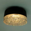 Hot Pamono Vintage Ceiling Lamp in Structured Glass from Staff Leuchten, 1960s
