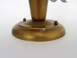 Hot Pamono Vintage Ceiling Light in Gold Metal with Foliage Decoration, 1990s